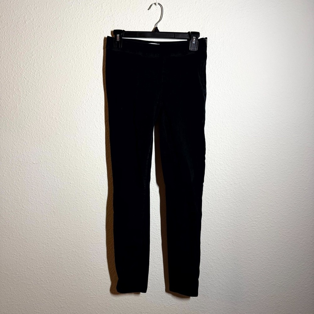 Paige Hoxton Ultra Jeans Womens‎ 28 Black Denim Skinny Leg Side Zip Outdoor